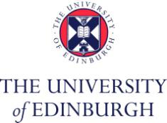 Edinburgh University logo
